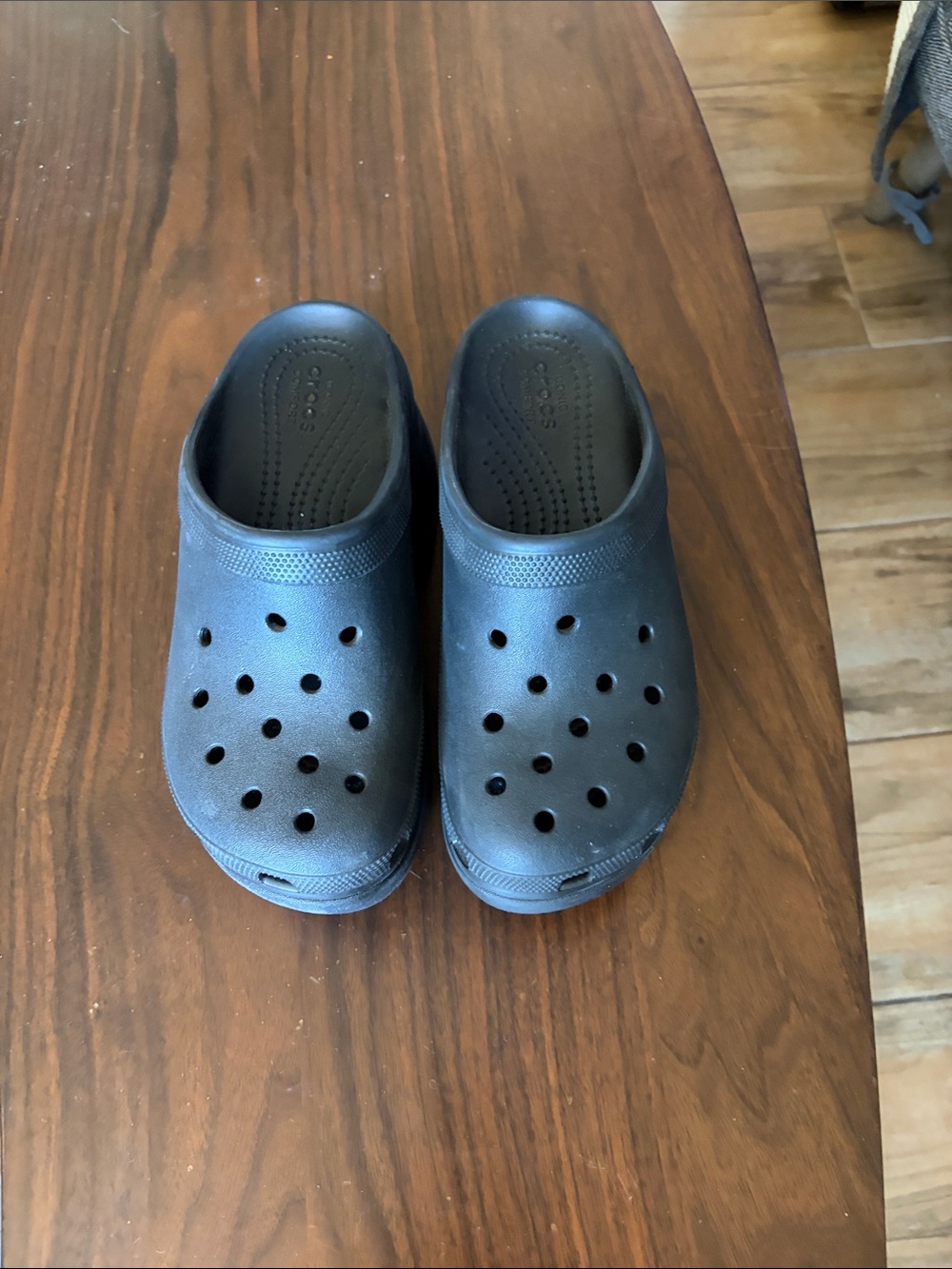 women's high heeled Crocs